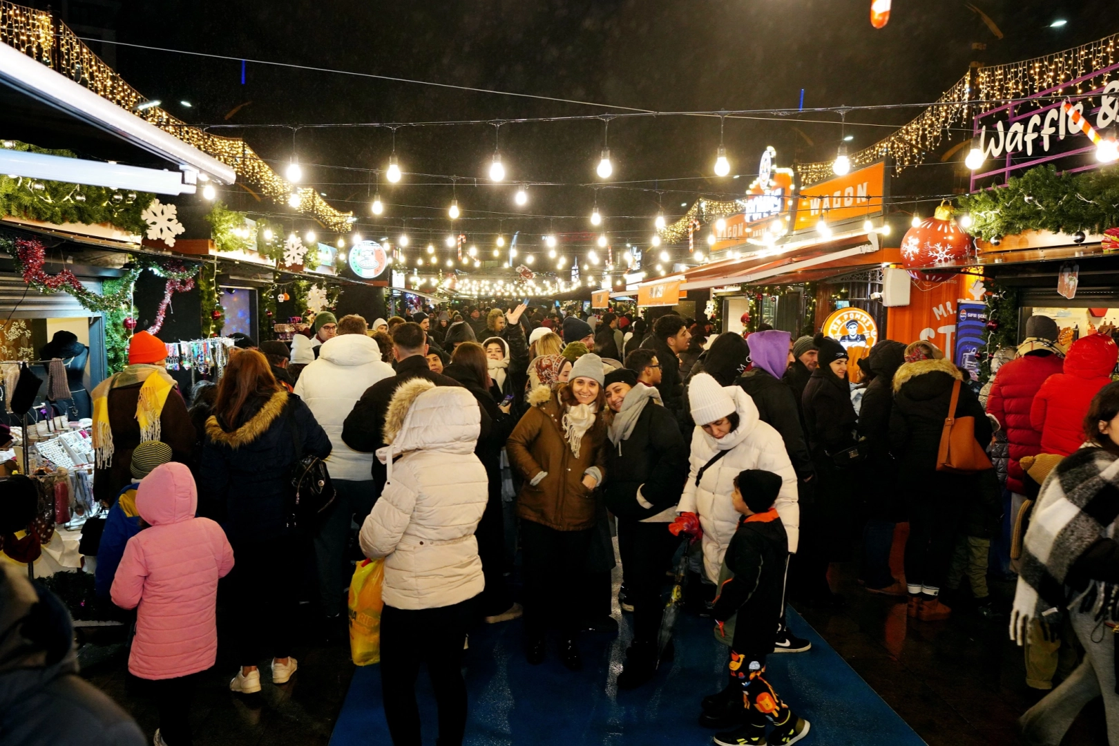 İstanbul Beylikdüzü'nde kış festivaline ilgi büyük